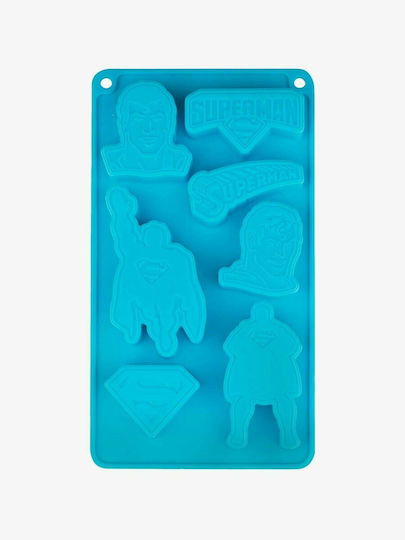 Cinereplicas DC Superman Παγοθήκη Πλαστική 7 Θέσεων Μπλε HPE60501