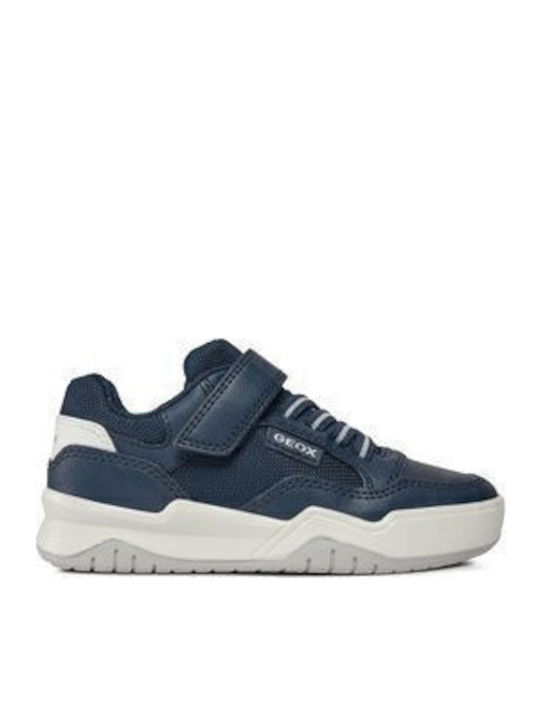 J Perth Kinder Sneakers Anatomisch mit Klettverschluss Marineblau