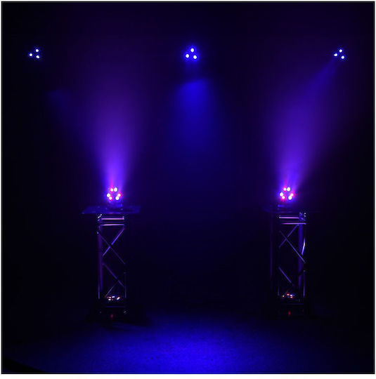 Light4me Προβολέας Spot LED PAR DMX RGBW