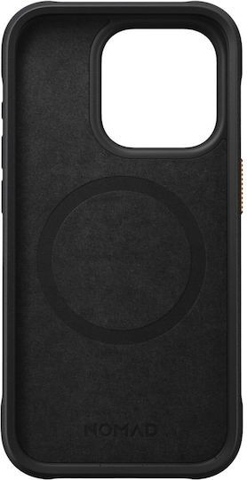 Nomad Back Cover Σιλικόνης Πορτοκαλί (iPhone 15 Pro)