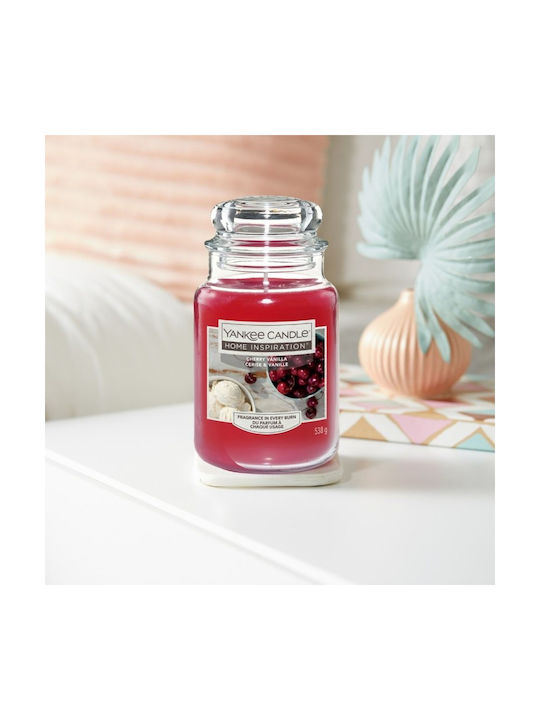 Yankee Candle Αρωματικό Κερί σε Βάζο με Άρωμα Cherry Vanilla 538gr