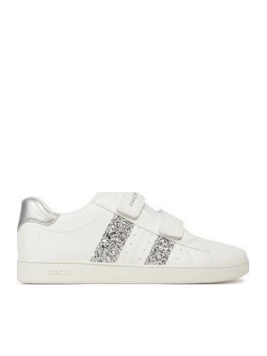 J Eclyper Kids Sneakers Anatomic with Scratch White