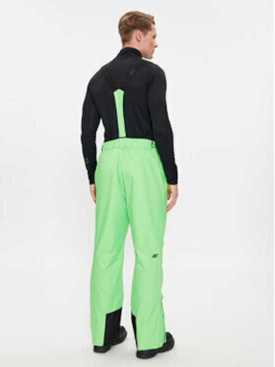 4F 4FAW23TFTRM361-41S Men's Trousers for Ski & Snowboard Green