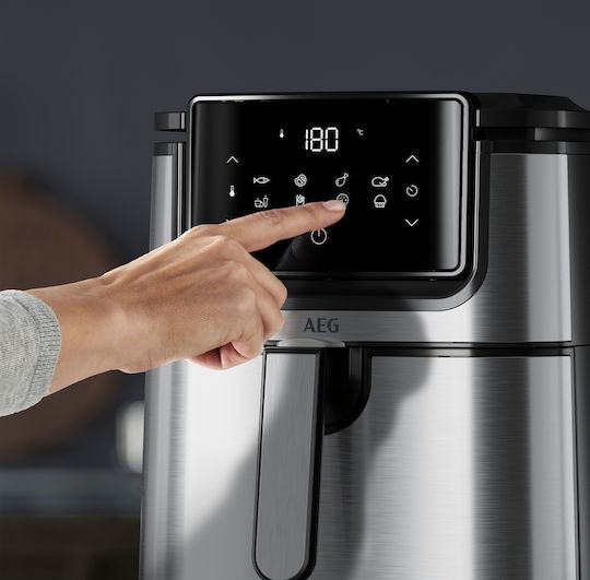 AEG Af6-1-4st Air Fryer 3.5lt Μαύρο