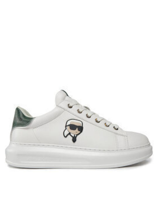 Karl Lagerfeld Bărbați Sneakers Alb