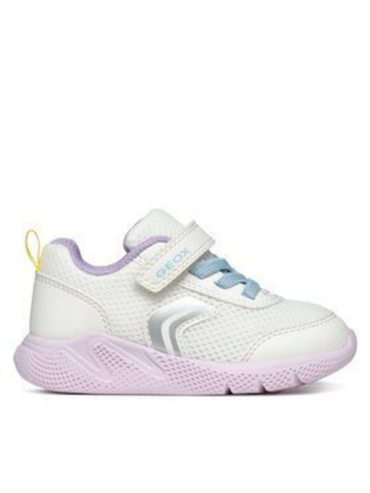 Geox Kinder-Sneaker B Sprintye Anatomisch Weiß