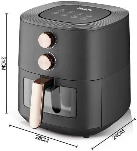 Raf R5233 Air Fryer 5.5lt Γκρι