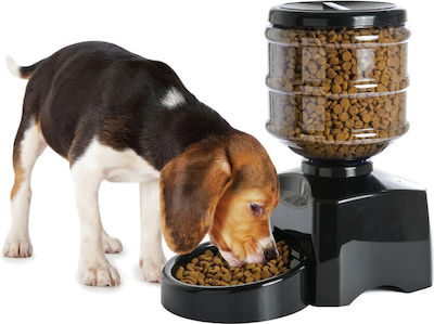 Camon Automatic Feeder for Dogs Black 5000ml