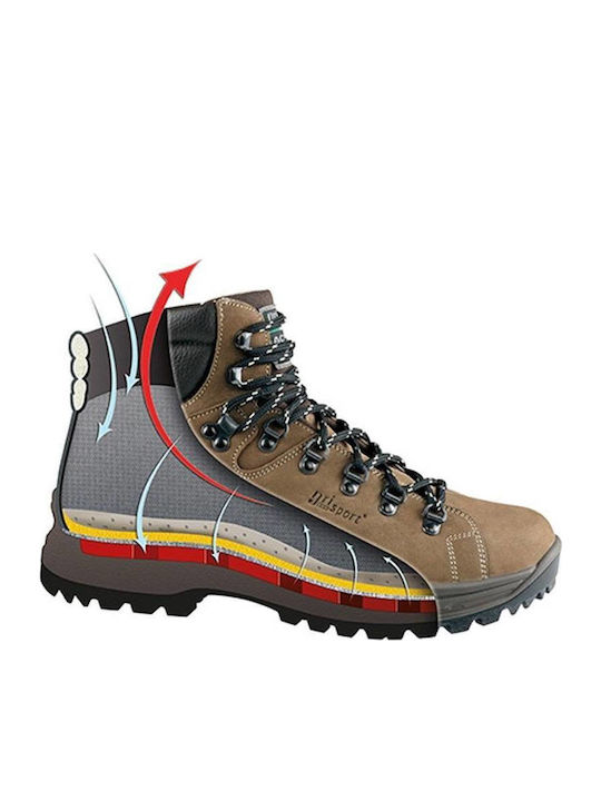 Grisport Manner Wanderschuhe Wasserdichte Grau