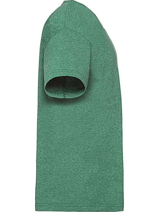 Παιδικό T-shirt Retro Heather Green