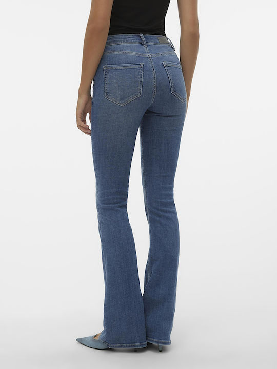 Vero Moda Ψηλόμεσο Γυναικείο Jean Παντελόνι Καμπάνα
