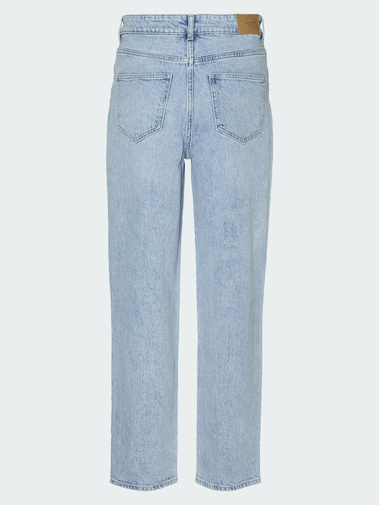 High Waist Women's Jean Trousers in Mom Fit