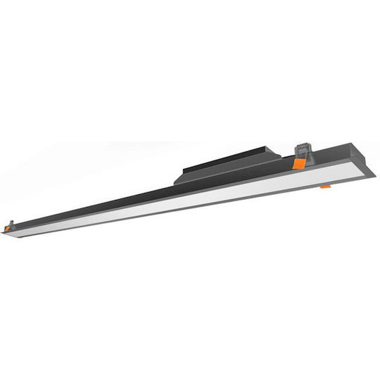 Geyer LED Γραμμικό Χωνευτό Φωτιστικό Οροφής 50W Φυσικό Λευκό IP20 με Ρυθμιζόμενη Ένταση