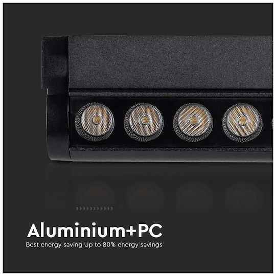 V-TAC LED Lumina liniară Lumină Plafon 12W Alb natural IP20 L26xL5.2xÎ3.3cm