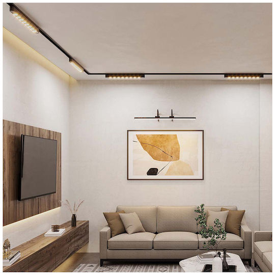 V-TAC Commercial Linear LED Ceiling Light 5W Cold White IP20 L16xD2.6xH2.4cm