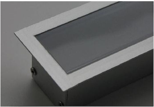 Aca Vylo LED Γραμμικό Χωνευτό Φωτιστικό Τοίχου 63W Φυσικό Λευκό IP20 226εκ.