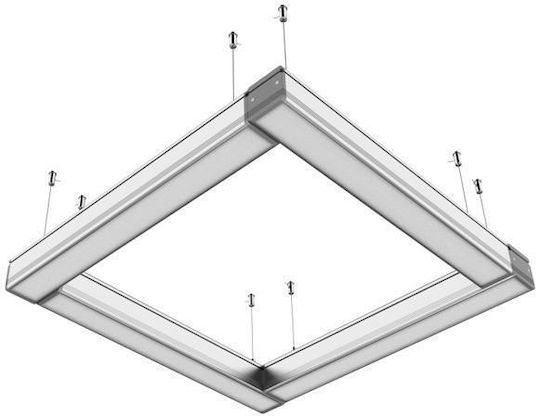 Elvhx LED Γραμμικό Φωτιστικό Τοίχου 18W Ψυχρό Λευκό IP20 Μ60xΒ7xΥ7εκ.