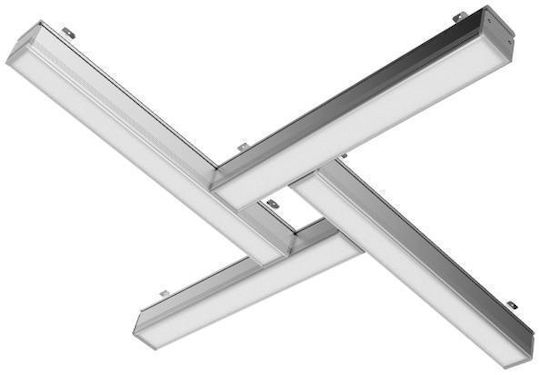 Elvhx LED Γραμμικό Φωτιστικό Τοίχου 18W Ψυχρό Λευκό IP20 Μ60xΒ7xΥ7εκ.