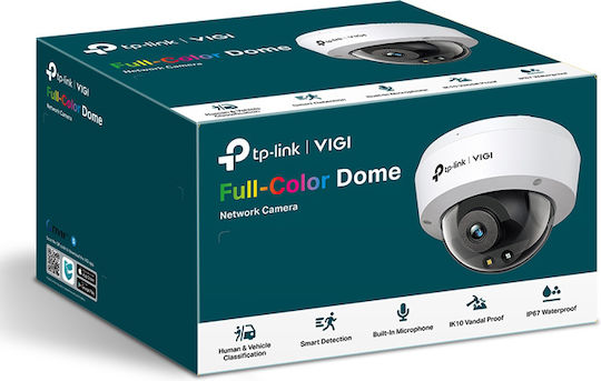 TP-LINK VIGI C230 v1 IP Surveillance Camera Full HD+ 3MP Waterproof with Microphone and Lens 4mm