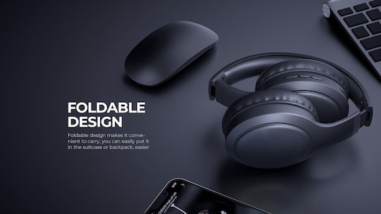 Havit H633BT Ασύρματα / Ενσύρματα Over Ear Ακουστικά με 22 ώρες Λειτουργίας Ροζ