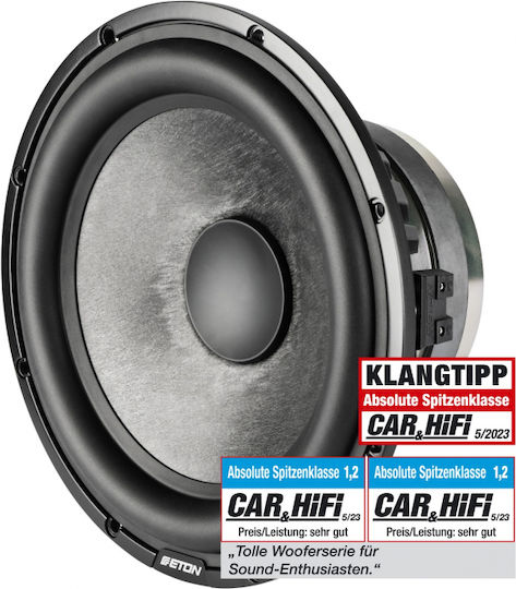 Eton Σετ Ηχεία Αυτοκινήτου 10" με 500W RMS (Woofer)