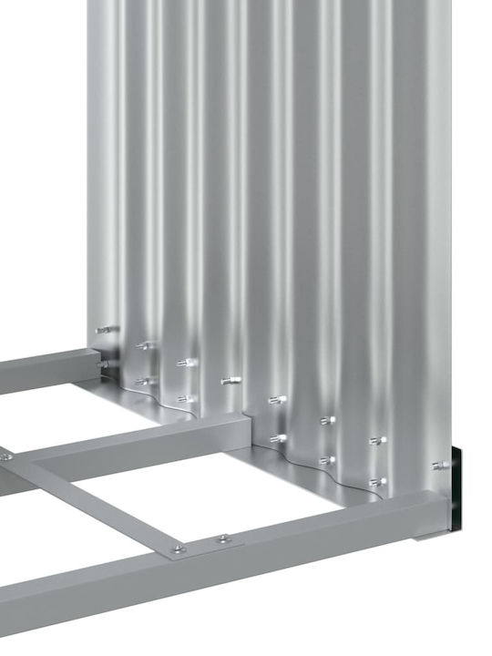 vidaXL Metallisch Regal Holzlagerung 40x45x100cm