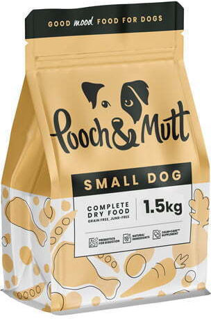 Pooch & Mutt Small Dog 7.5kg Ξηρά Τροφή χωρίς Σιτηρά για Κουτάβια Μικρόσωμων Φυλών με Κοτόπουλο