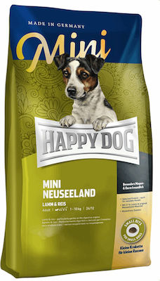 Happy Dog Mini Neuseeland 0.8kg Hrană Uscată fără Gluten pentru Câini Adulți de Rase Mici cu Miel