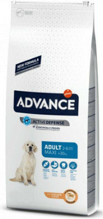 Affinity Advance Adult Maxi 14kg Ξηρά Τροφή Διαίτης για Ενήλικους Σκύλους Μεγαλόσωμων Φυλών με Κοτόπουλο και Ρύζι