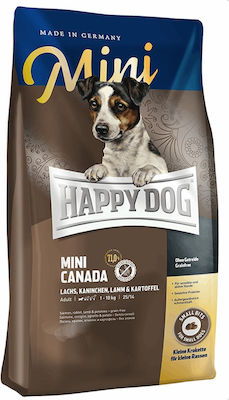 Happy Dog Mini Canada 0.8kg Trockenfutter für Hunde kleiner Rassen mit Lamm, Kartoffeln und Lachs