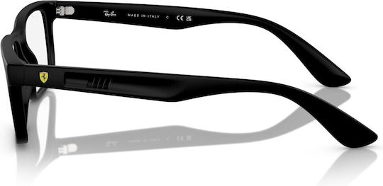 Ray Ban Ferrari Ανδρικός Κοκκάλινος Σκελετός Γυαλιών Μαύρος RB7232M F684