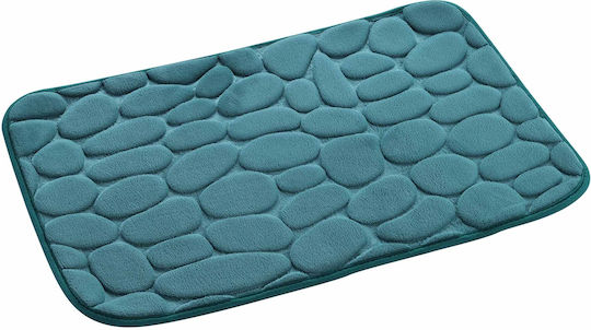 U10 Thizy Non-Slip Bath Mat Microfiber 1801976 Blue 50x80cm