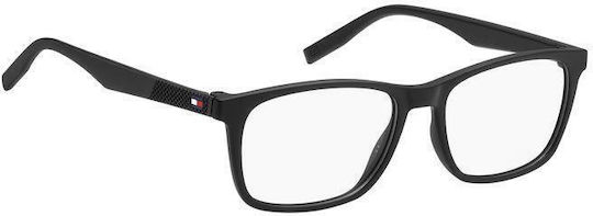 Tommy Hilfiger Men's Acetate Prescription Eyeglass Frame Black 2025003