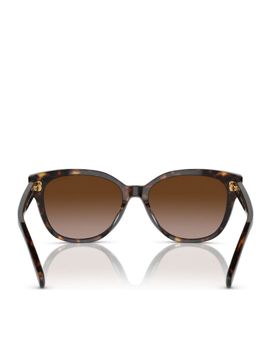 Ralph Lauren Women's Sunglasses with Brown Tartaruga Plastic Frame and Brown Gradient Lens RA5305U 500313