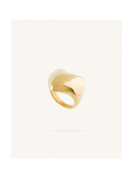 StanStefan Women's Gold Plated Steel Ring