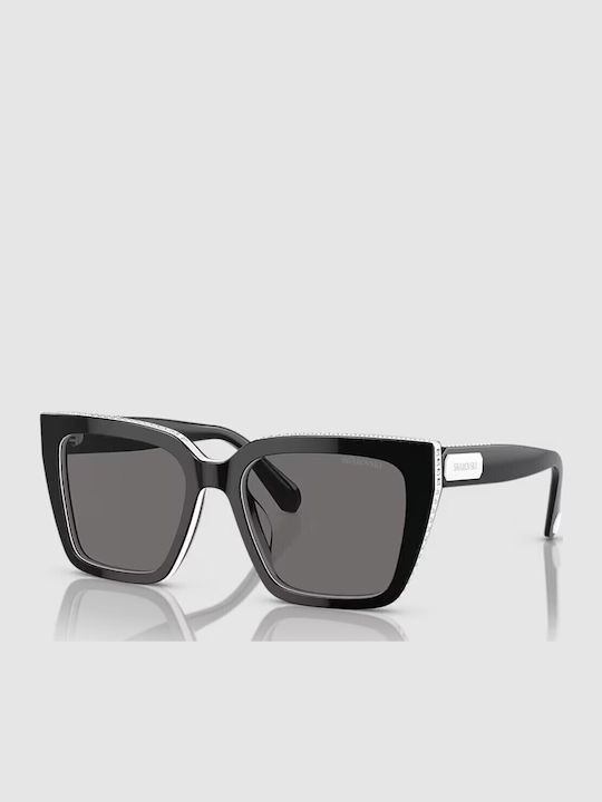 Swarovski Ochelari de soare Μαύρα cu Cadru & Negru Lentilă Swarovski Ochelari de soare Μαύρα cu Cadru & Negru Lentilă