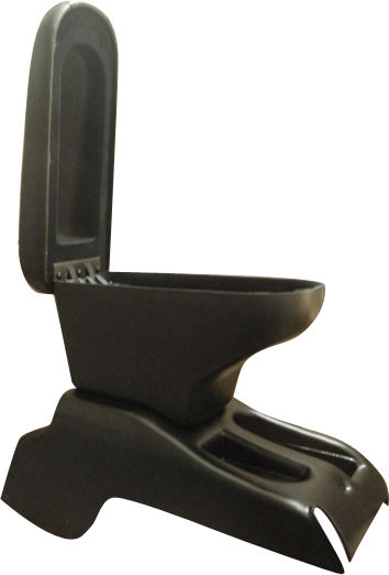Cik Car PU Armrest for Opel Astra Black
