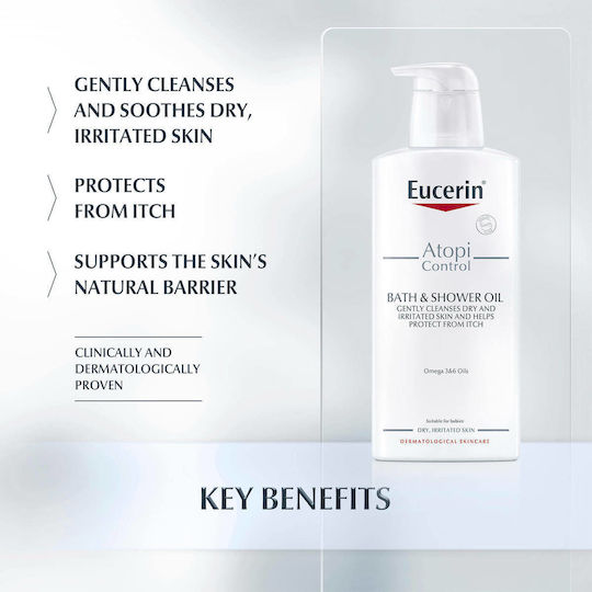 Eucerin AtopiControl Shower Gel 400ml
