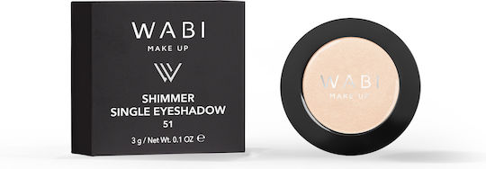 Wabi Beauty Сенки за Очи в Твърда Форма с Бежов Цвят 3гр