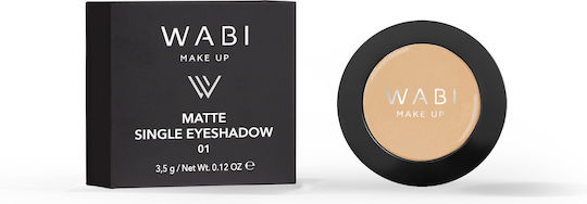 Wabi Beauty Lidschatten Matt in fester Form 01 Wabi Matte