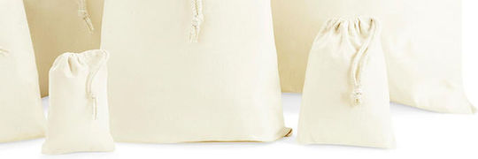 Westford Mill Fabric Gift Bag Beige