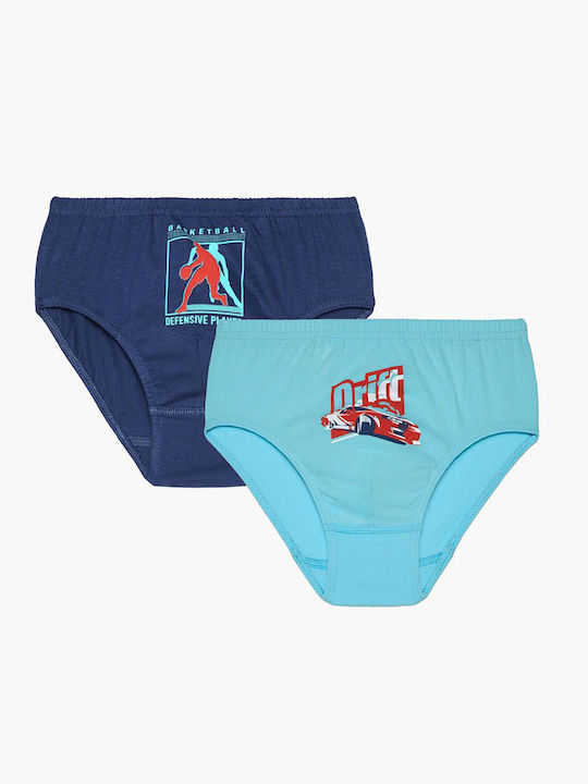 Eleten Set pentru copii cu chiloței Turquoise 2buc