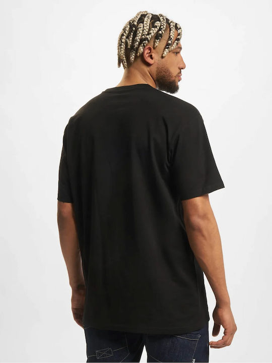 Mister Tee All F*ck the World 2.0 T-shirt Μαύρο Βαμβακερό