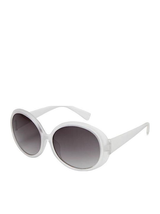 Breo Betty Damen Sonnenbrille mit Weiß Kunststoff Gestell