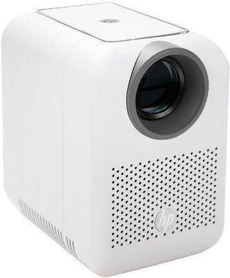 HP Projector HD Λάμπας LED με Wi-Fi και Ενσωματωμένα Ηχεία Λευκός