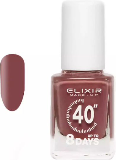 Elixir 40″ Up To 8 Days Glossy Nail Polish Long Lasting Quick Dry Brown 13ml