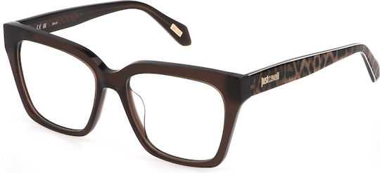 Just Cavalli Femei Plastic Rame Ochelari Fluture Negru JC002V 07M4