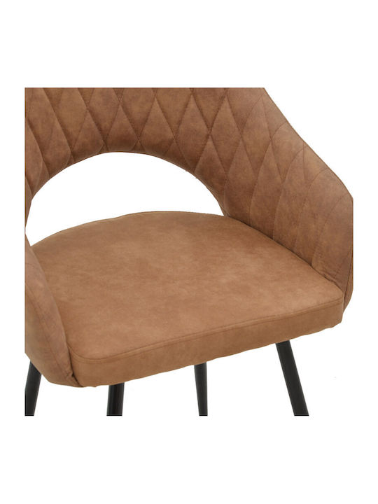 Macie Stühle Speisesaal Brown antique-black 1Stück 58x50x85cm