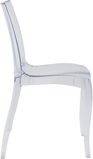 Cristal Stühle Küche Transparent 1Stück 50x54x84cm