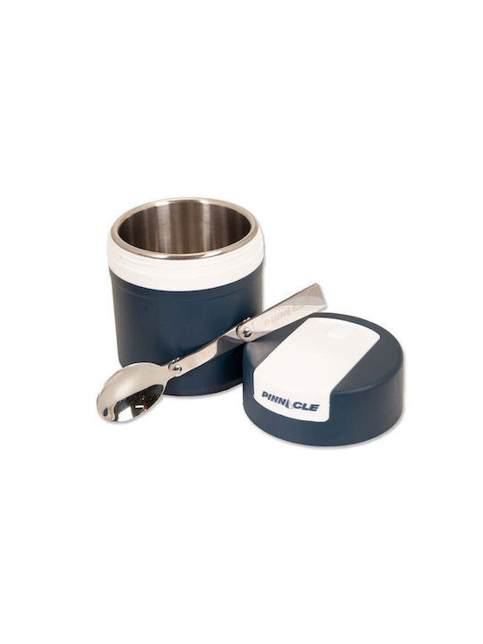 Pinnacle Δοχείο Φαγητού Inox Θερμός Μπλε 600ml